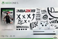 Microsoft Xbox One S 1TB - NBA 2K19 Box Art