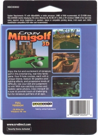 Crazy Minigolf 3D Box Art