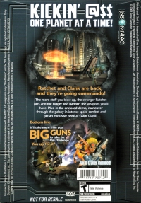 Ratchet & Clank: Going Commando Demo Disc (SCUS-97374) Box Art