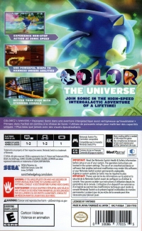 Sonic Colors: Ultimate Box Art