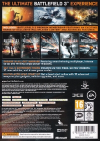 Battlefield 3 - Premium Edition Box Art