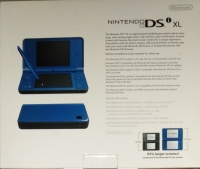 Nintendo DSi XL (Blue) [AU] Box Art
