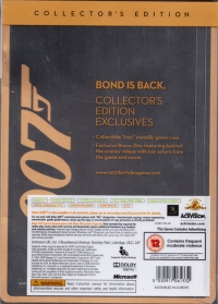 James Bond 007: Quantum of Solace - Collector's Edition [UK] Box Art