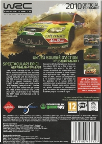 WRC: FIA World Rally Championship Box Art