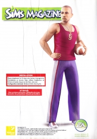 Sims Magazine, Les: Octobre-Novembre 2009 CD Bonus Box Art