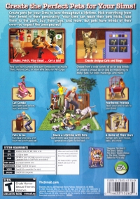 Sims 2, The: Pets (100 Million) Box Art