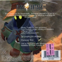 Final Fantasy IX Limited Edition CD-ROM Box Art