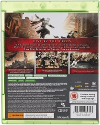 Assassin's Creed II - Greatest Hits Box Art