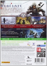 Assassin's Creed III [ES] Box Art