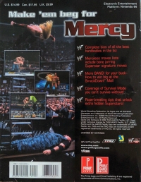 WWF No Mercy Official Strategy Guide Box Art