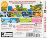 Super Mario 3D Land (Not for Resale) Box Art