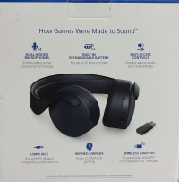 Sony Pulse 3D Wireless Headset (Midnight Black) Box Art
