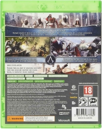 Assassin's Creed: Brotherhood - Greatest Hits Box Art