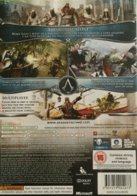 Assassin's Creed: Brotherhood (Includes Unlockable Content) Box Art