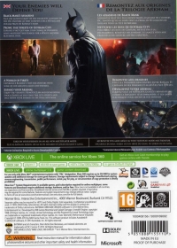 Batman: Arkham Origins [BE][NL] Box Art