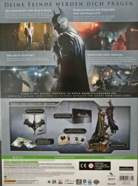 Batman: Arkham Origins - Collector's Edition [DE] Box Art