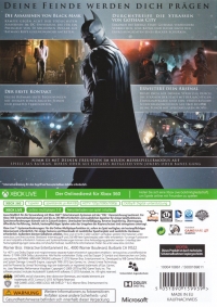 Batman: Arkham Origins [DE] Box Art