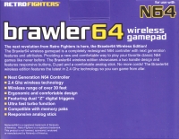 Retro Fighters Brawler64 Wireless Gamepad (purple) Box Art