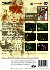 Metal Gear Solid 2: Sons of Liberty (Inklusive Bonus-DVD) Box Art