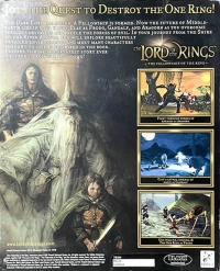 Lord of the Rings, The: The Fellowship of the Ring (Hot Titles!) Box Art