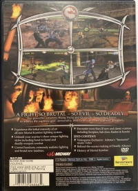 Mortal Kombat: Deadly Alliance (Immortal CD) Box Art