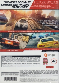Need For Speed: Most Wanted - Limited Edition [TH] Box Art