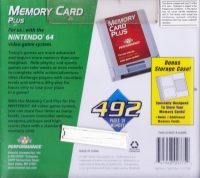 Performance Memory Card Plus (Bonus Storage Case) Box Art