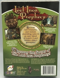 Lost Inca Prophecy, The Box Art