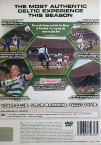 Club Football 2005: Celtic FC Box Art