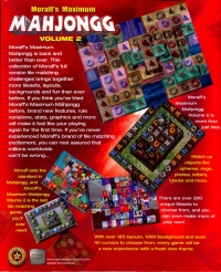 Moraff's Maximum Mahjongg: Volume 2 Box Art