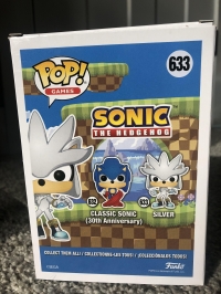 Funko Pop! Games: Sonic the Hedgehog - Silver Box Art