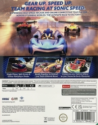 Team Sonic Racing - 30th Anniversary Edition (box) Box Art
