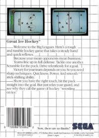 Great Ice Hockey (No Limits®) Box Art