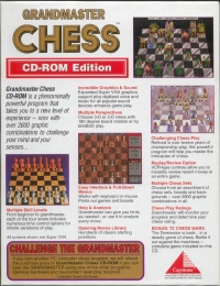 Grandmaster Chess - CD-ROM Edition Box Art