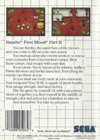 Rambo: First Blood Part II (No Limits℠) Box Art