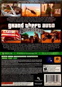 Grand Theft Auto: San Andreas - Platinum Hits [MX] Box Art