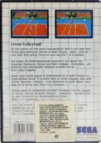 Great Volleyball [MX] Box Art