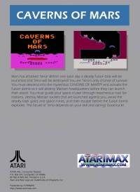 Caverns of Mars Box Art