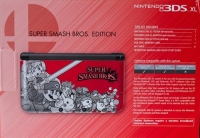 Nintendo 3DS XL - Super Smash Bros. Edition Box Art