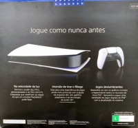 Sony PlayStation 5 Edição Digital CFI-1114B Box Art