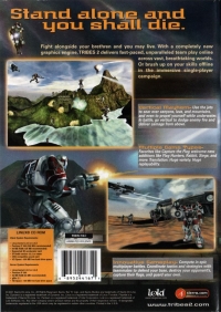 Tribes 2 (Linux) Box Art