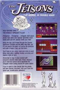 Jetsons in By George, in Trouble Again, The Box Art