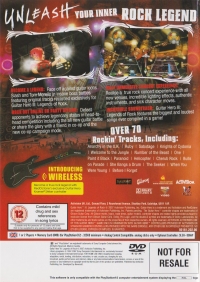Guitar Hero III: Legends of Rock (Not for Resale) Box Art
