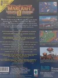 Warcraft II: Tides of Darkness (8 Player Head-to-Head via Network) Box Art