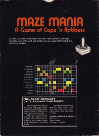 Maze Mania Box Art