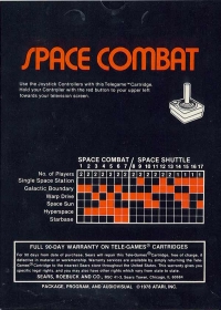 Space Combat Box Art
