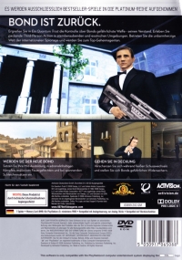 James Bond 007: Ein Quantum Trost - Platinum Box Art