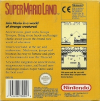 Super Mario Land Box Art