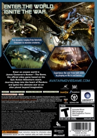 James Cameron's Avatar: The Game Box Art