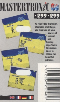 Fighting Warrior - Mastertronic Plus Box Art